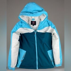 Swiss Tech Aqua and White Jacket,(GIRL)